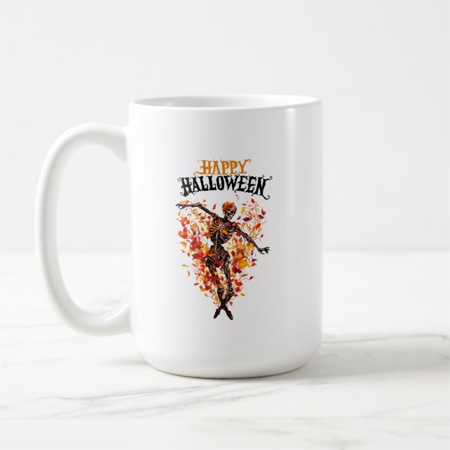 Halloween-mugg Kaffemugg (Vänster)