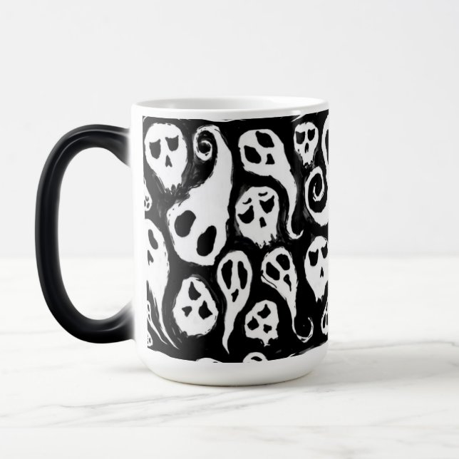  Halloween-mugg  Magisk Mugg (Vänster)