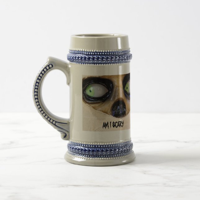 Halloween mugg ölsteins roliga mamma skrämmande (Vänster)
