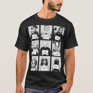Halloween Mugg Shot Horror Thirt T Shirt