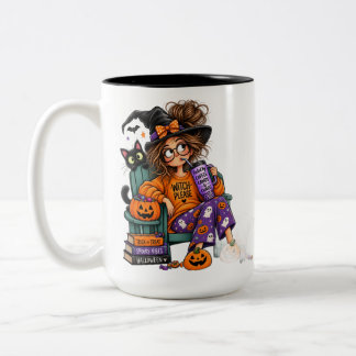 Halloween-mugg Två-Tonad Mugg