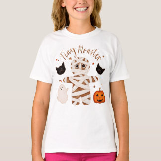 Halloween-mumie barn t-shirt