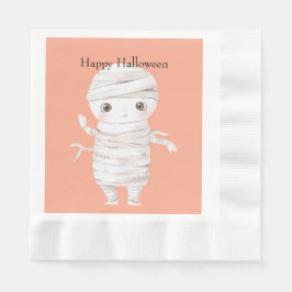 Halloween-mumie Pappersservett
