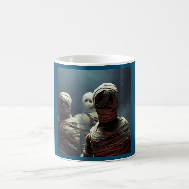 Halloween - Mummier 2 Kaffemugg (Center)