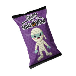 Halloween Mummy Chip Bag Wrappers Party favors Anteckningsblock
