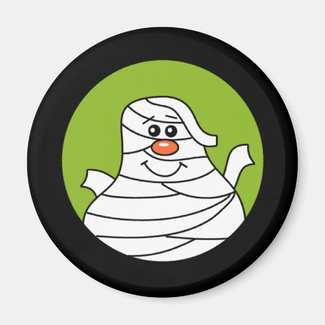 Halloween Mummy Magnet (Framsidan)