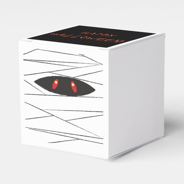 Halloween Mummy Presentaskar (Framsidan Sidan)