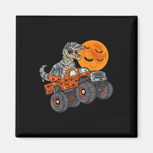 Halloween Mummy T Rex Monster Lastbil Boys Kids To Magnet