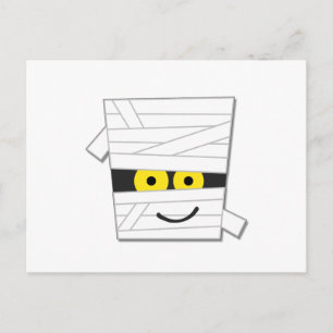 Halloween Mummy Tshirts och Gifts Vykort