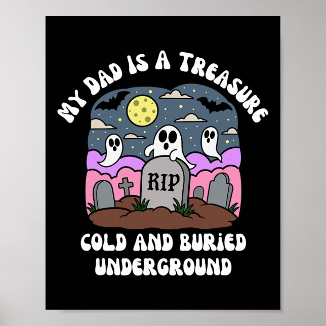 Halloween My Pappa är ett Kall under undergroun. Poster (Framsidan)