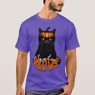 halloween Mystic Meows-gåva T Shirt