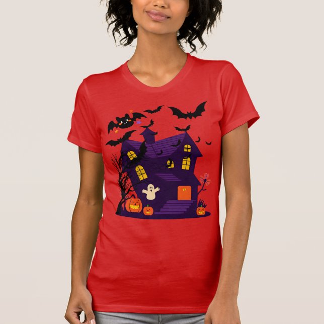 Halloween MystoppHouse Tee 🏚️ 🎃 (Framsida)