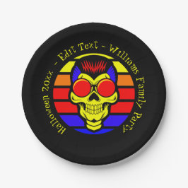 Halloween Namn År 20xx textåterställ eller nedtona