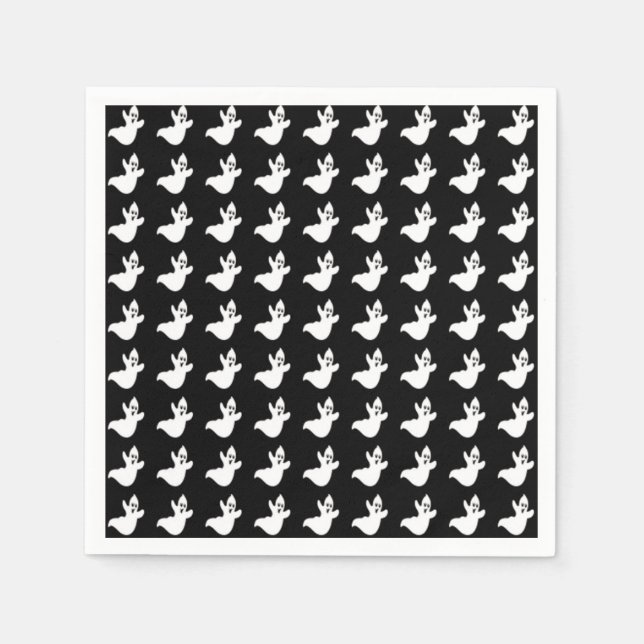 Halloween Napkin/Ghost Pappersservett (Framsidan)