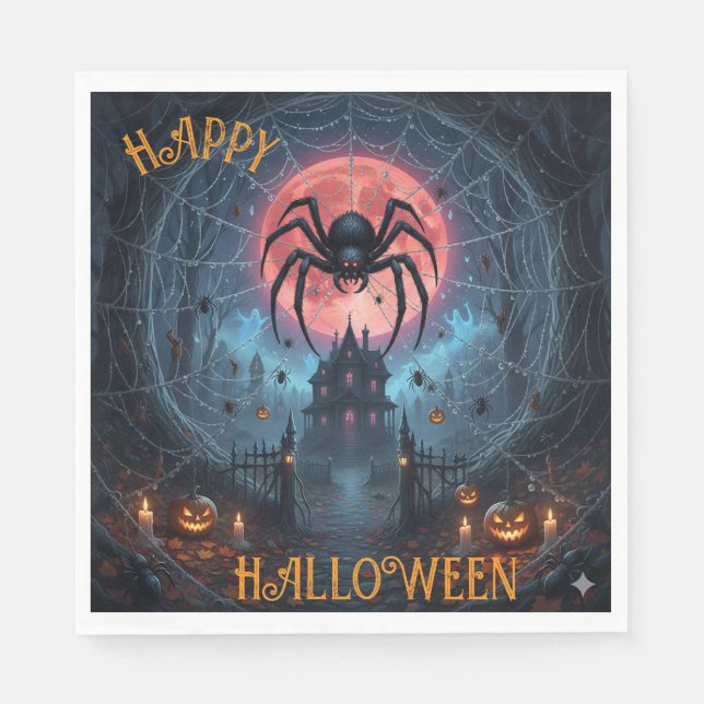Halloween Napkins Pappersservett (Framsidan)