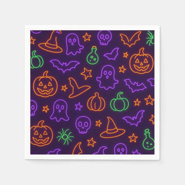 Halloween Napkins Pappersservett (Framsidan)