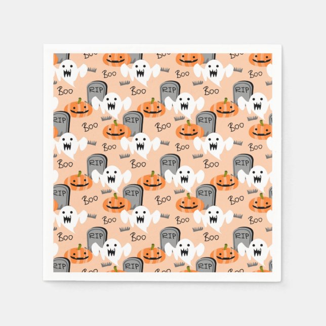 Halloween Napkins Pappersservett (Framsidan)