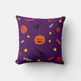 Halloween Natt. Bus eller godis Kudde