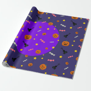 Halloween natt. Bus eller godis Presentpapper