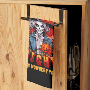 Halloween Natt det finns ingen plats att Gömma Kökshandduk