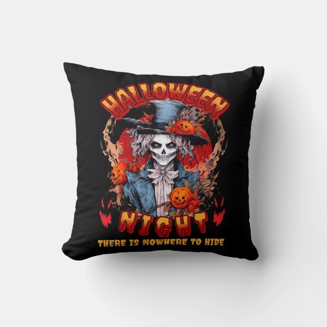 Halloween Natt det finns ingen plats att Gömma Kudde (Framsida)