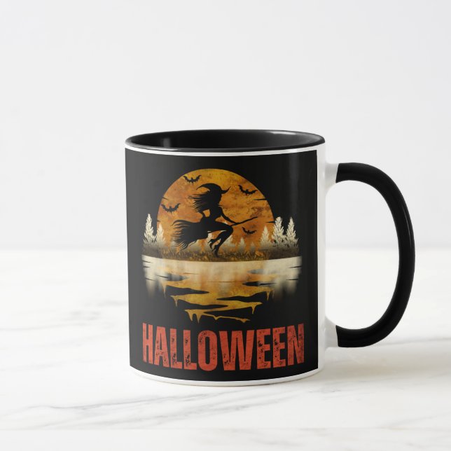 HALLOWEEN NATT HÄXA MUGG (Höger)