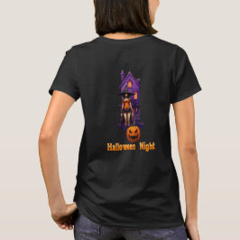 Halloween Natt (hemstuvat hus) T Shirt