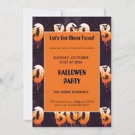 Halloween Natt Illustration Inbjudningar