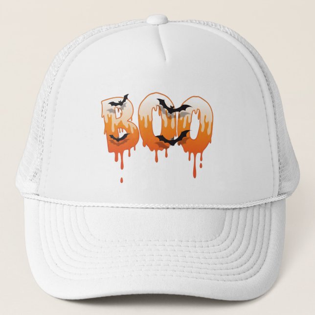 Halloween Natt Illustration Keps (Framsida)