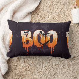 Halloween Natt Illustration Lumbarkudde