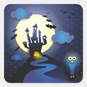 Halloween Natt, klistermärke