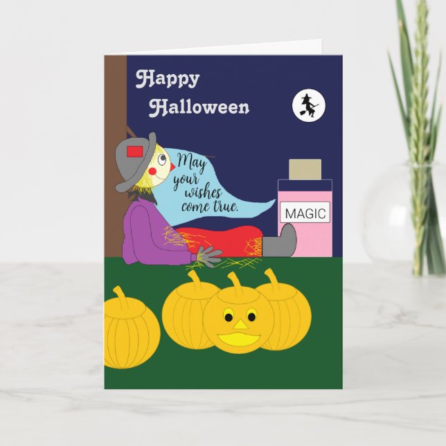 Halloween Natt Magic: Tom Kort (Framsida)