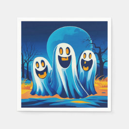 Halloween natt pappersservett