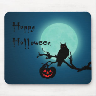 Halloween Natt Pumpkin Uggla Musmatta