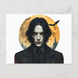 Halloween Natt - Vampyre Stigning Vykort