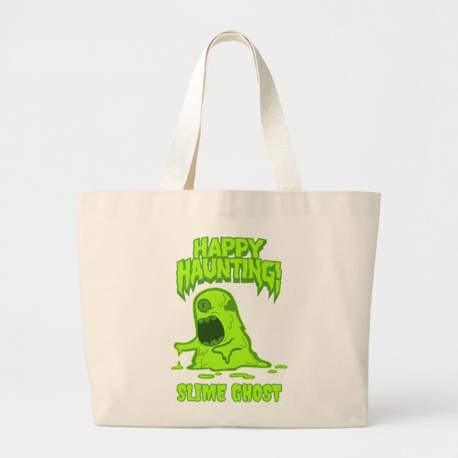 Halloween-natten är för terror. jumbo tygkasse (Framsidan)
