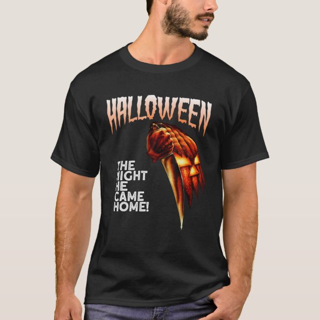 Halloween-natten han kom hem För manar, kom T Shirt (Framsida)