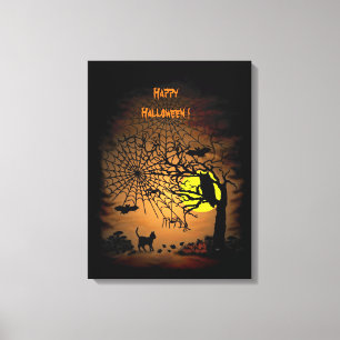 Halloween Natten, Happy halloween! Canvastryck