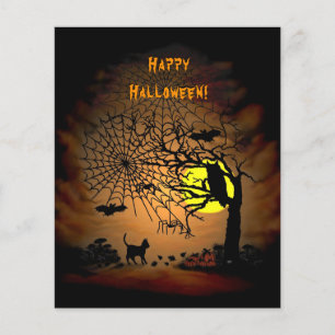 Halloween Natten, Happy halloween! Flyer