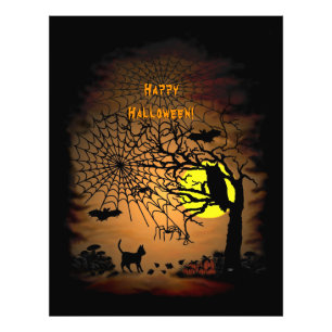 Halloween Natten, Happy halloween! Fototryck