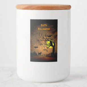 Halloween Natten, Happy halloween! Mat Etikett