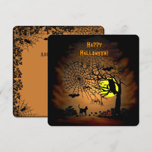 Halloween Natten, Happy halloween! Meny