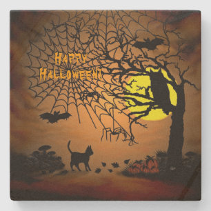 Halloween Natten, Happy halloween! Stenunderlägg