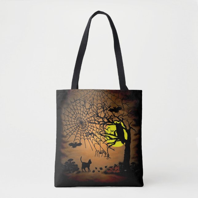 Halloween Natten, Happy halloween! Tygkasse (Framsida)
