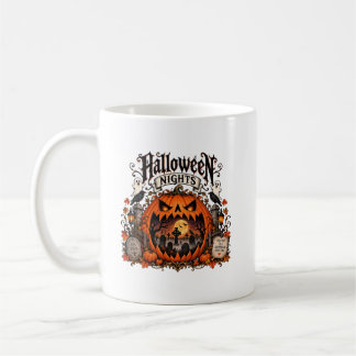 Halloween Nätter Pumpa Mugg