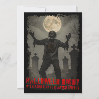 Halloween Nattreunion vykort