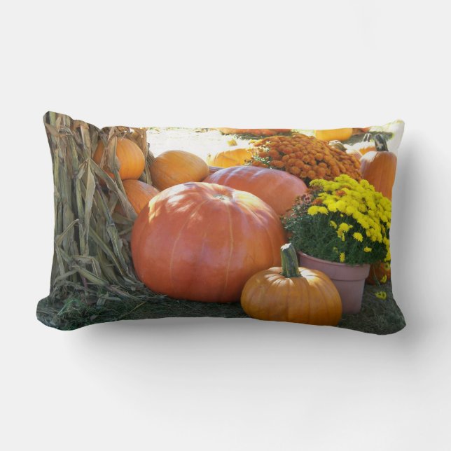 Halloween nedgångplats lumbarkudde (Framsida)