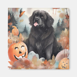 Halloween Newfoundland med pumpor Magnet