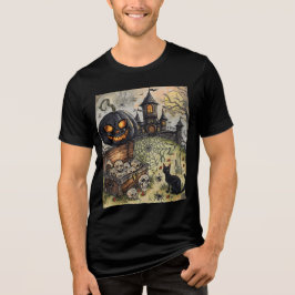 Halloween Night : Den skrämmande svarta pumpavakt T Shirt