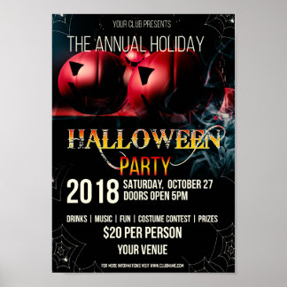 Halloween Night Flyer Poster